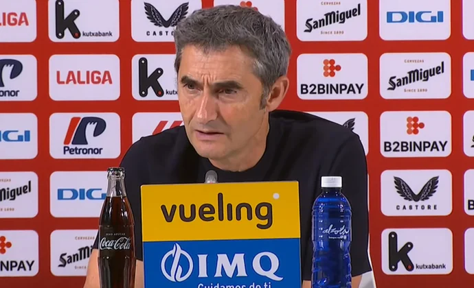 Valverde valora el triunfo y habla de Adama, Djaló, Martón, Sancet, Núñez, Jauregizar y la alineación