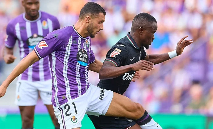 Jornada 2: Valladolid 0-0 Leganés. Estadísticas y puntos fantasy