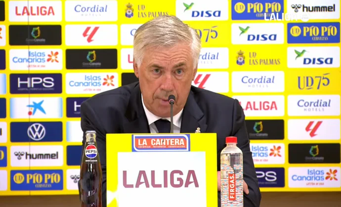 Ancelotti reconoce que el equipo no tiene equilibrio, solidez, es lento en la circulación y tiene un problema futbolístico