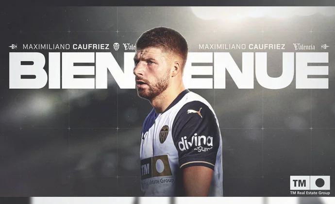 Maximiliano Caufriez es oficialmente nuevo jugador del Valencia