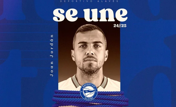 Joan Jordan es oficialmente nuevo jugador del Alavés