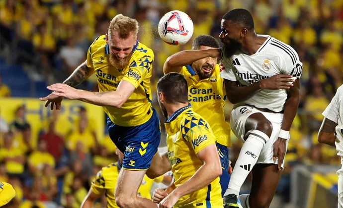 Jornada 3: Las Palmas 1-1 Real Madrid. Estadísticas y puntos fantasy