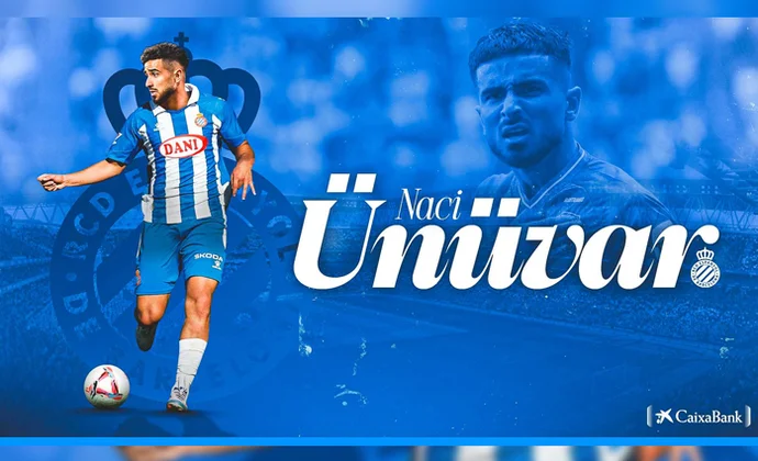 Naci Ünüvar es oficialmente nuevo jugador del Espanyol