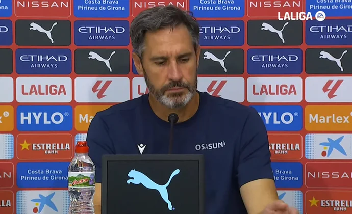 Vicente Moreno analiza la derrota y evita poner la excusa del cansancio