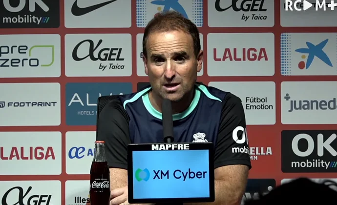 Arrasate habla de Navarro, Doménech, la portería, el lateral derecho, el Leganés y el mercado