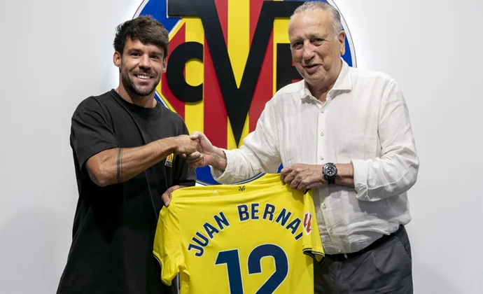 Juan Bernat es oficialmente nuevo jugador del Villarreal