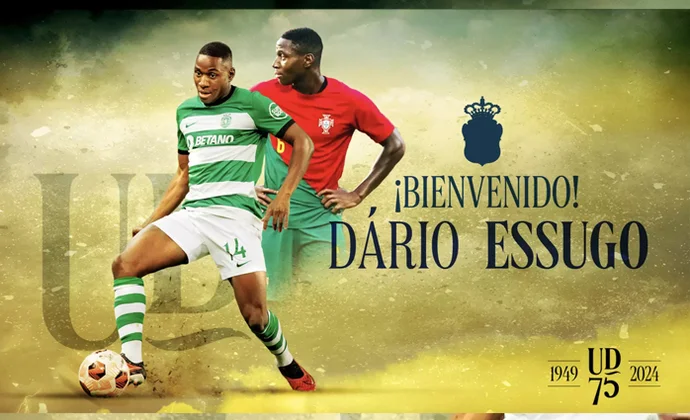 Darío Essugo es oficialmente nuevo jugador de Las Palmas