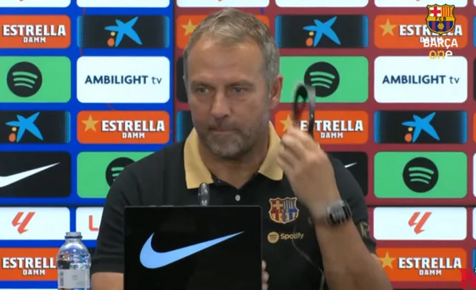 Flick, sobre Bernal, su sustituto, Eric García, De Jong, Fermín y el Valladolid