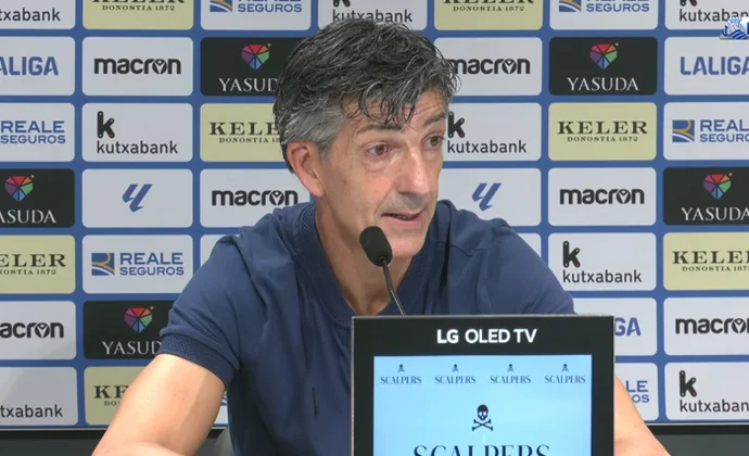 Imanol habla de Oskarsson, Aguerd, Odriozola, Barrenetxea, el sustituto de Oyarzabal y el Getafe