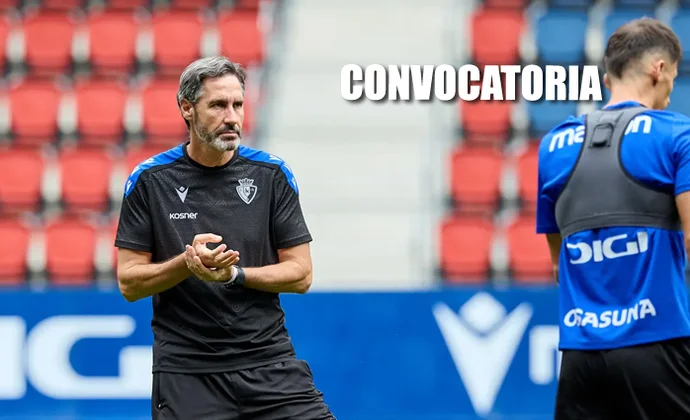 Rubén Peña se recupera a tiempo. Kike Barja y Muñoz son las únicas bajas