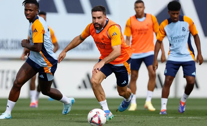 El Real Madrid completa la última sesión sin los cuatro lesionados