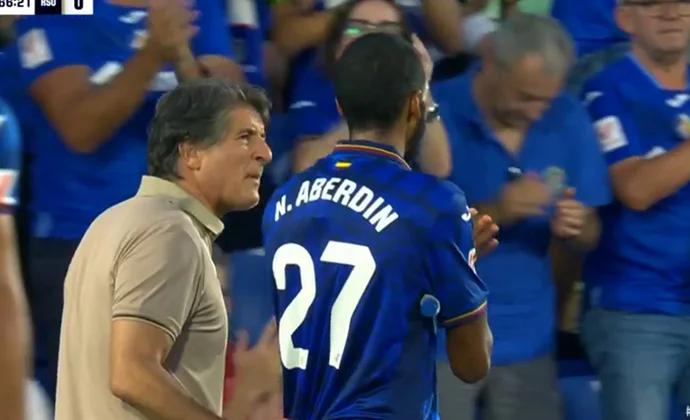 La fatiga muscular provocó el cambio de Nabil Aberdin