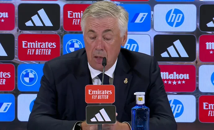 Ancelotti expresa sus sensacions y habla de Mbappé, Vinicius, Ceballos, Brahim, Fran García y Tchouaméni