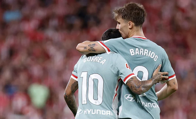 Jornada 4: Athletic 0-1 Atlético. Estadísticas y puntos fantasy