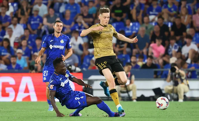 Jornada 4: Getafe 0-0 Real Sociedad. Estadísticas y puntos fantasy