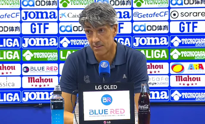 Imanol analiza el encuentro y habla de las lesiones de Barrenetxea, Brais y Traoré