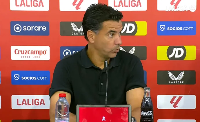 Míchel analiza el triunfo y explica los cambios de Tsygankov y Herrera en el descanso