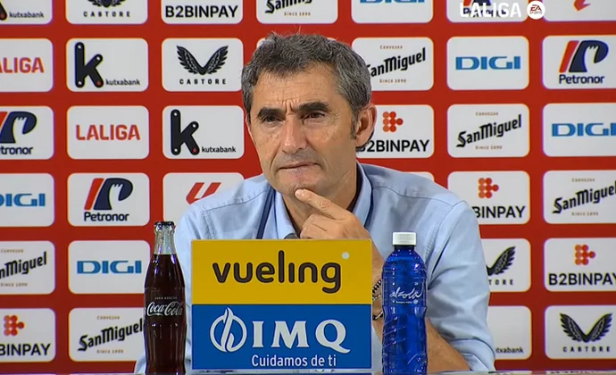 Valverde analizó la derrota y explicó las instrucciones a Nico Williams