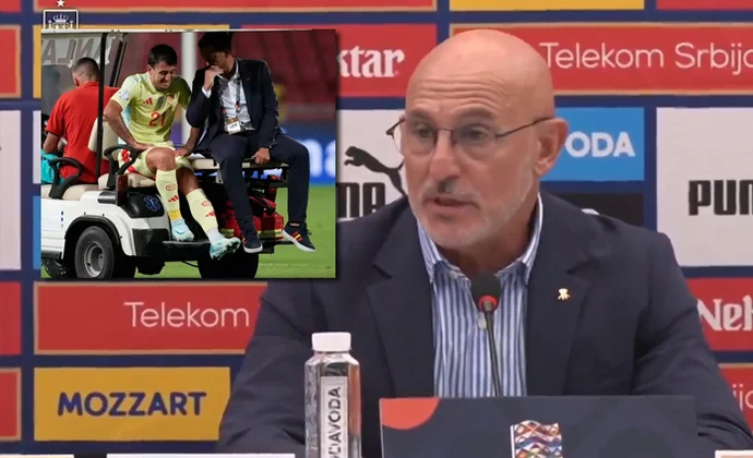 Luis de la Fuente confirma que Oyarzabal tiene un esguince muy fuerte