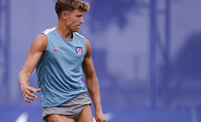 El Atlético cierra la semana de trabajo sin Lemar ni los internacionales