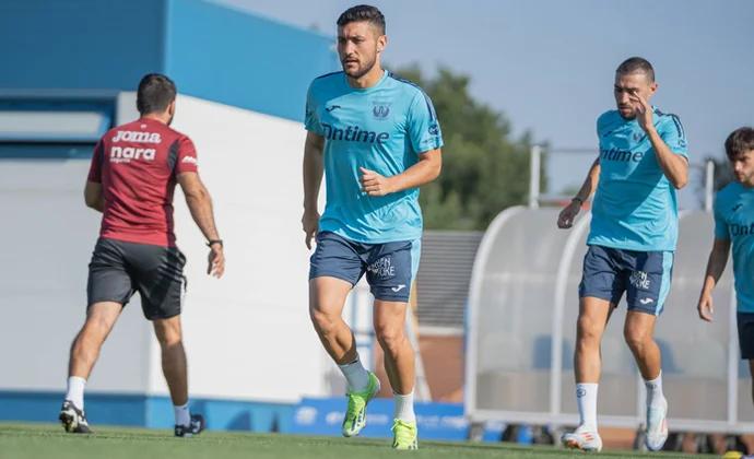 El Leganés inicia la semana de trabajo sin los cuatro internacionales