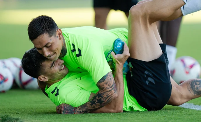 Isco es el único al margen a la espera de que vuelvan los internacionales