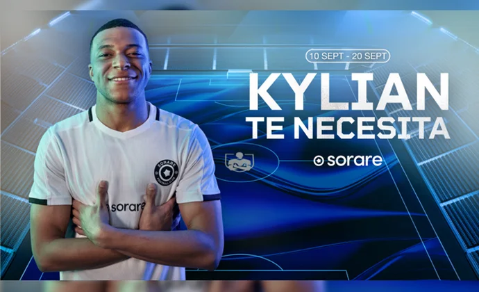 ¡Conoce a Mbappé jugando al fantasy! Regístrate en Sorare, entra en el sorteo de una camiseta de LaLiga y opta a más premios