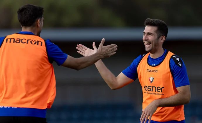 Budimir sigue en el gimnasio y Kike Barja se prueba en algunos ejercicios con el grupo