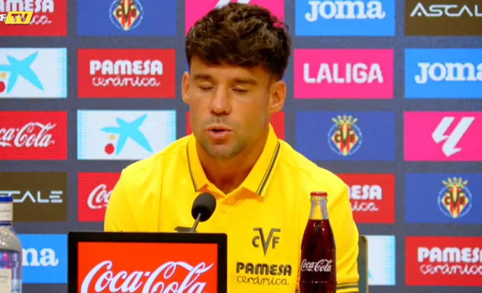 Bernat habla de su fichaje por el Villarreal, de su antigua lesión y no se ve todavía titular