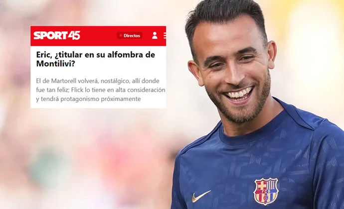 Sport no descarta a Eric García en el once para visitar Montilivi