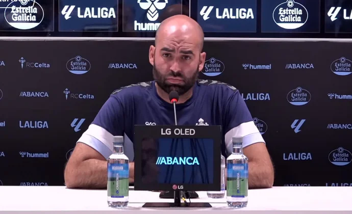 Giráldez habla de De la Torre, Javi Rodríguez, Marcos Alonso, Guaita, Ristic, Aidoo y el Valladolid