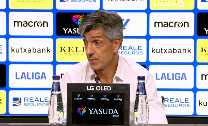 Imanol analiza la derrota y habla de Sucic, Aguerd y Oyarzabal