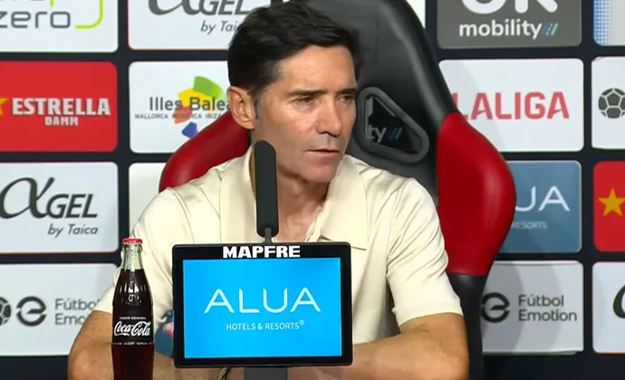 Marcelino celebra el triunfo, destaca cómo defendieron a Muriqi y la mejoría goleadora