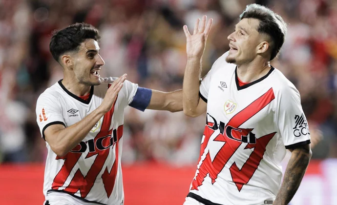 Jornada 5: Rayo 3-1 Osasuna. Estadísticas y puntos fantasy