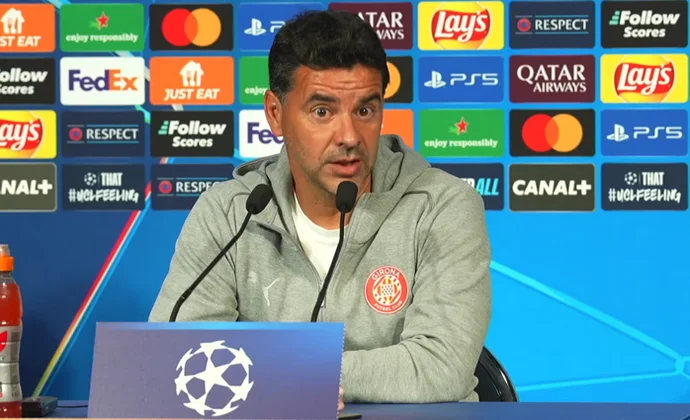 Míchel confirma la titularidad de Stuani en París y habla de Asprilla, Krejci, el PSG y las rotaciones