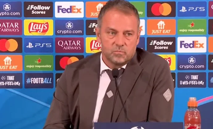 Flick habla de Dani Olmo, Ansu Fati, De Jong, Fermín y el estilo de juego