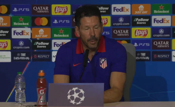 Simeone busca ir a ganar y habla de Julián Alvarez, Sorloth y el RB Leipzig