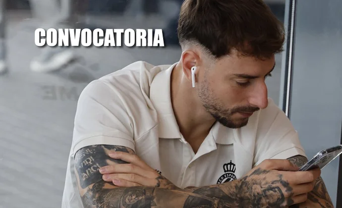 Fernando Calero, novedad en la lista para viajar a Madrid