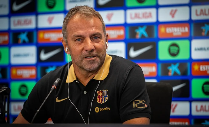 Flick habla de Casadó, Pedri, Eric García, De Jong, Gavi, Ansu Fati, Ter Stegen, Balde y las rotaciones