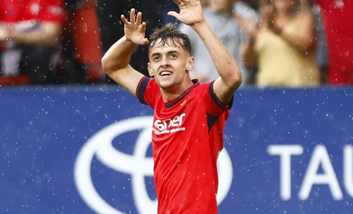 Jornada 6: Osasuna 2-1 Las Palmas. Estadísticas y puntos fantasy