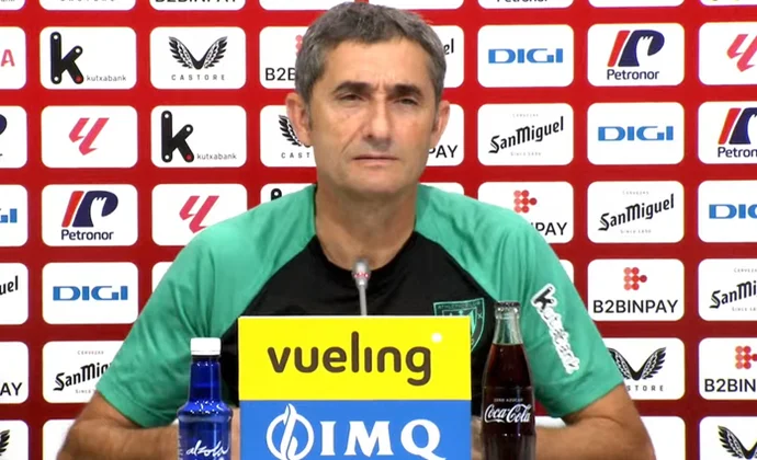 Valverde habla de Nico Williams, Yuri, Djaló, Núñez, Agirrezabala, Unai Simón, las rotaciones y el Celta