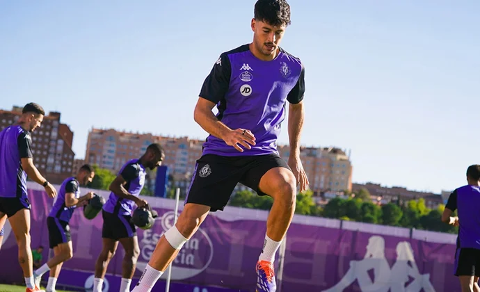 El Valladolid retoma los entrenamientos con un total de nueve bajas