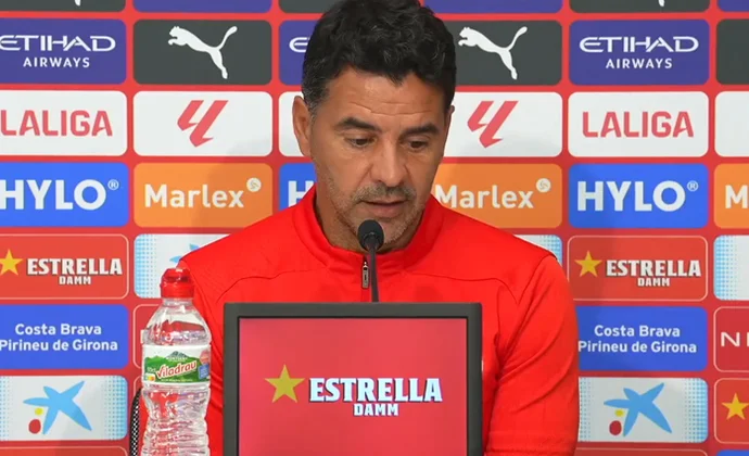 Míchel explica cómo llega el equipo y habla de James y del partido contra el Rayo
