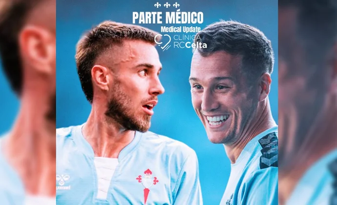 Parte médico oficial de Mingueza y tiempo de baja y alta médica para Manquillo