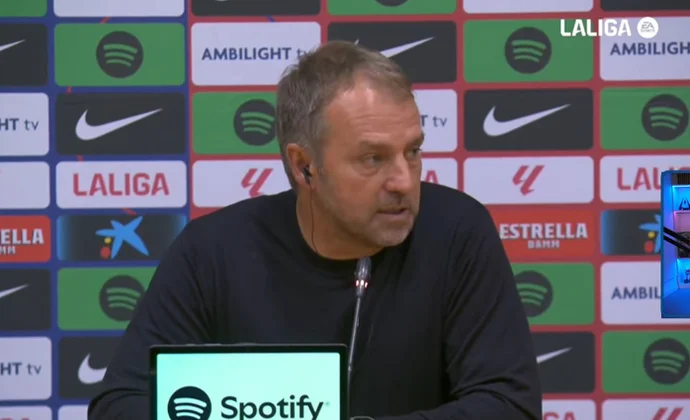 Flick, sobre Szczesny, Lewandowski, Eric García, Ansu Fati, Yamal, Koundé y los pocos goles anotados