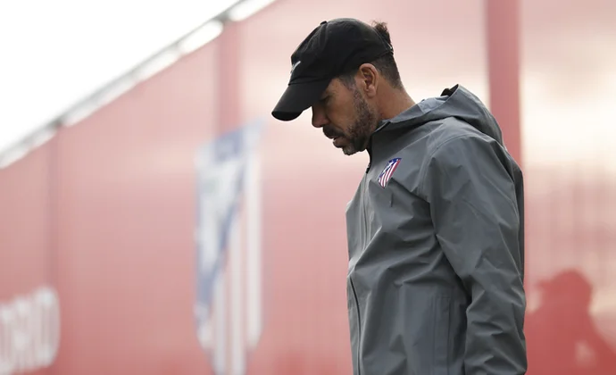 Simeone ensaya un 4-4-2 para enfrentarse al Celta
