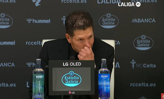 Simeone le da valor a los tres puntos , destaca los revulsivos y habla de Alvarez, Oblak, Gallagher, Le Normand y Sorloth