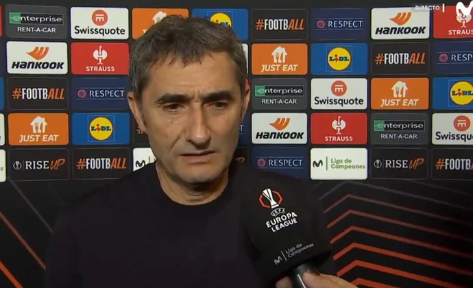 Valverde analizó el empate y el gol de Aitor Paredes