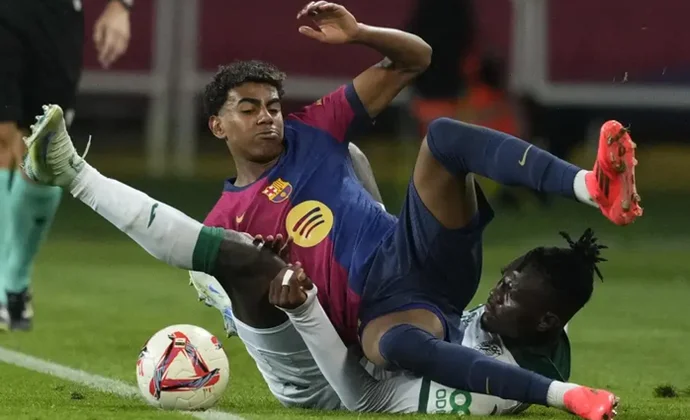 El Barcelona aclaró que Lamine Yamal se encuentra bien pese al golpe