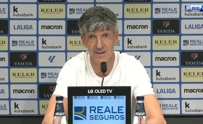 Imanol habla de Oskarsson, Oyarzabal, la situación del equipo y el Valencia